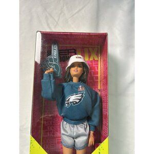 2025 Signature Barbie Super Bowl LIX Champions Philadelphia Eagles NFL Doll NIB